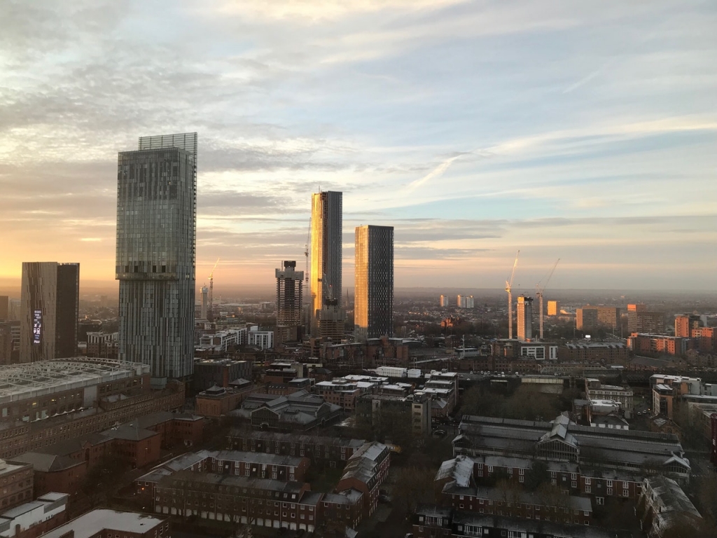 Manchester havadan görüntü
