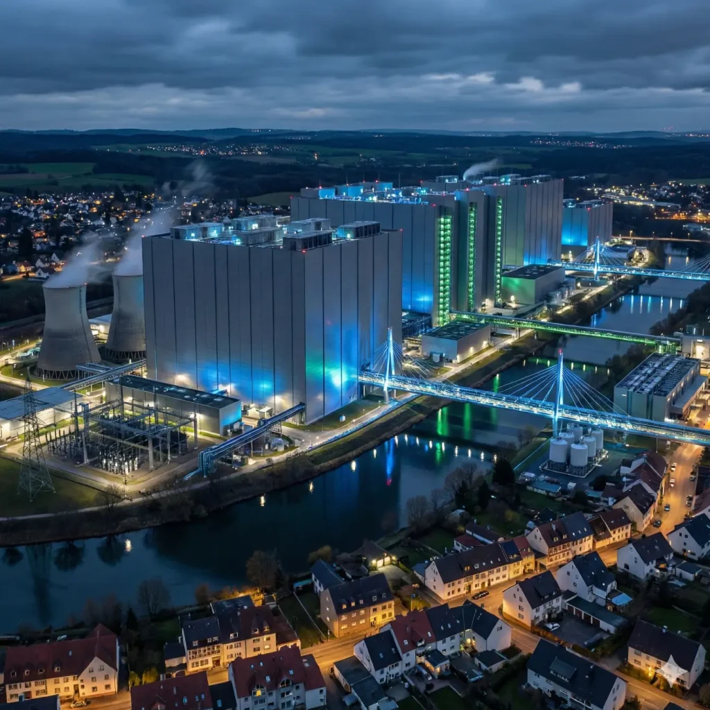 Why is this town Europes largest data centre hub