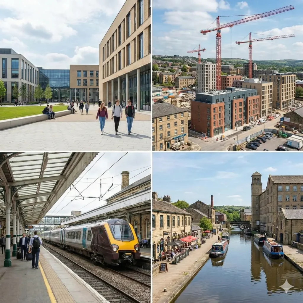 Bir yatirim sehri olarak udddersfield